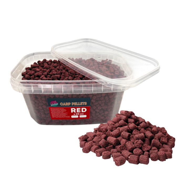 Carp Pellets Ай підсікай, Red / ред 10 мм. 2000 грам