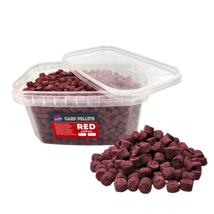 Carp Pellets Ай підсікай, Red / ред 14 мм. 2000 грам