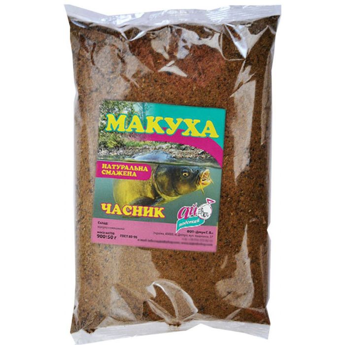 Макуха соняшнику Ай підсікай подріблена 900 г Часник