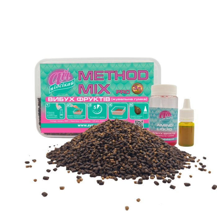 Пелець Ай підсікай Method mix Pro 3 in 1 вибух фруктів 2 мм 400 г
