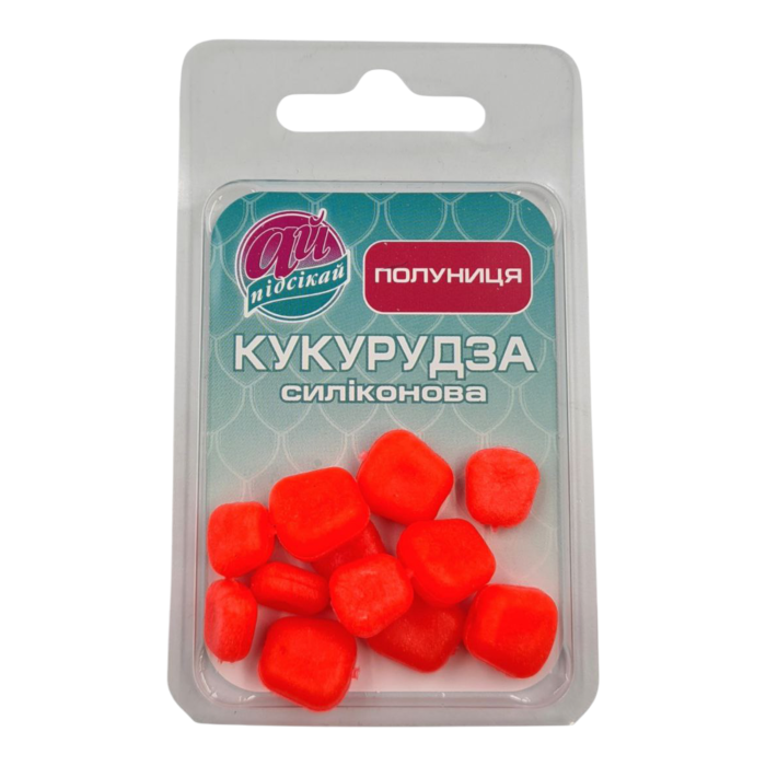 Плаваюча кукурудза силіконова полуниця