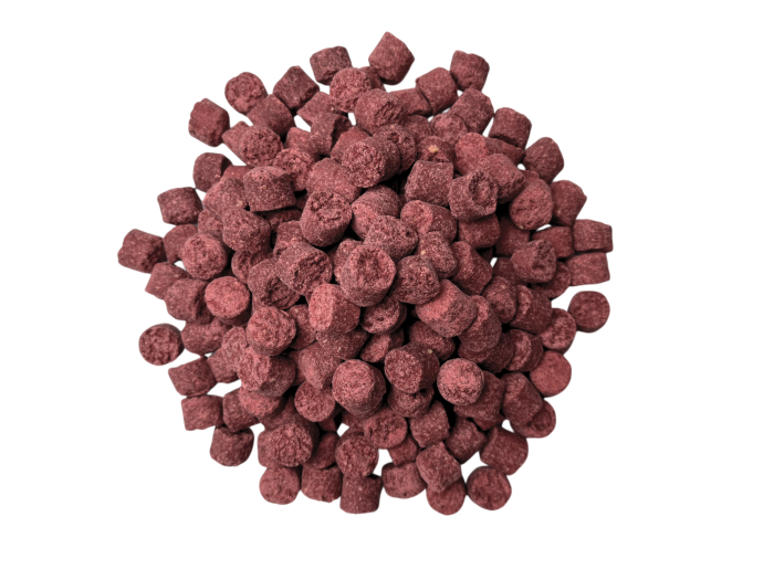 Carp Pellets Ай підсікай, Strawberri / полуниця 14 мм. 2000 грам